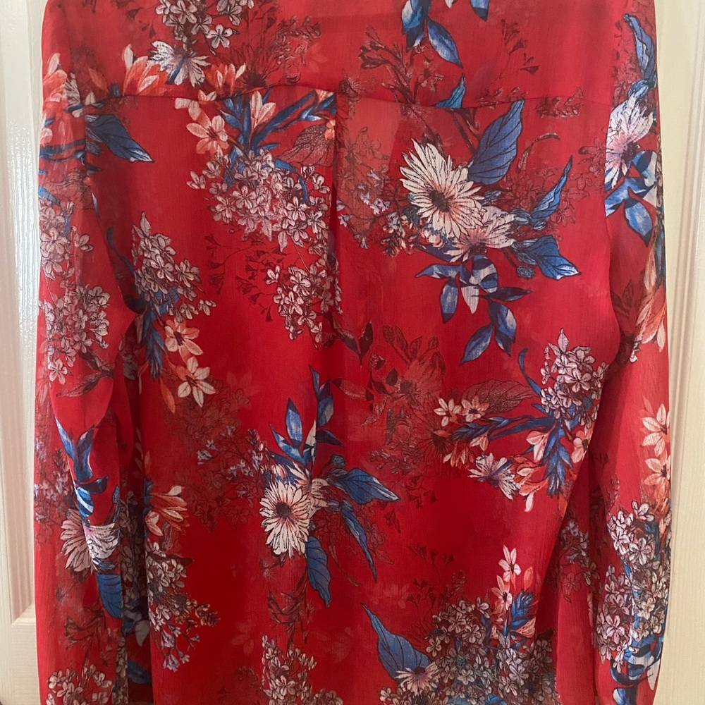 KUT from the Cloth XL Henley style blouse